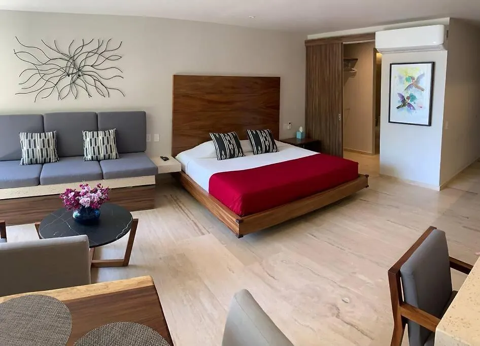 Kaab South Beach - Beautiful Big Studio - Rooftop Pool Ocean View 普拉亚卡门 公寓